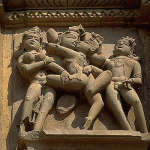 Khajuraho -erotic-Sculptures