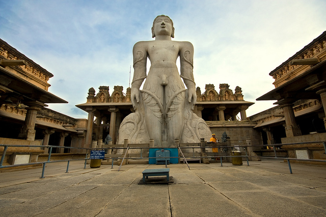 Gomateshwara-Statue Gomateshwara-Statue