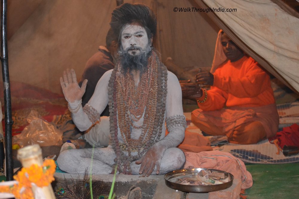 Sadhus+Of+India The Naga Sadhus of India in Maha Kumbh Mela of Allahabad