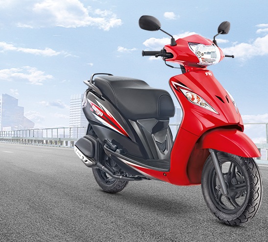 tvs scooty best mileage